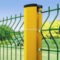 PVC Coated Green Color Welded Mesh Fence Panels